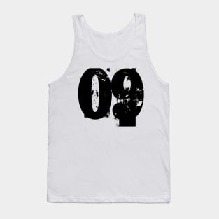 09 number Tank Top